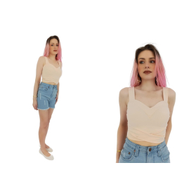 boohoo elegancka bluzka crop top na lato modn | Lapciucha.pl