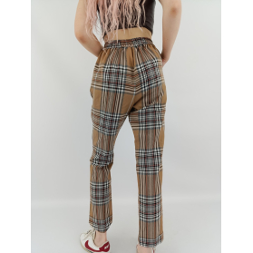 shein stylowe spodnie cygaretki wysoki stan k | Lapciucha.pl