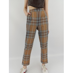 shein stylowe spodnie cygaretki wysoki stan k | Lapciucha.pl