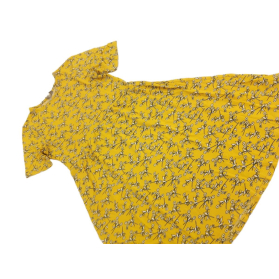 ASOS dresowa SUKIENKA rozkloszowana KWIATY żó | Lapciucha.pl