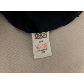 ASOS granatowa SUKIENKA z odkrytymi plecami M | Lapciucha.pl
