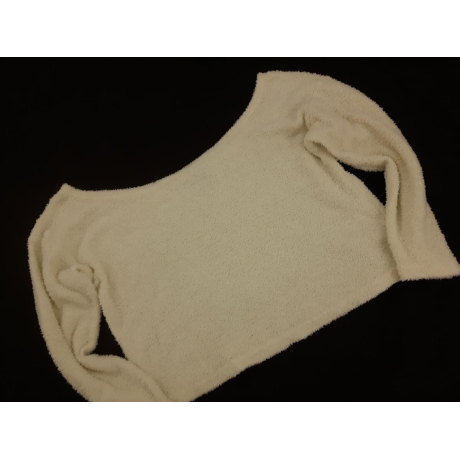 ASOS pluszowa BLUZA na jedno ramię MIĘKKA kre | Lapciucha.pl