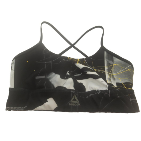 REEBOK sportowy TOP do fitnessu WZORY z wycię | Lapciucha.pl