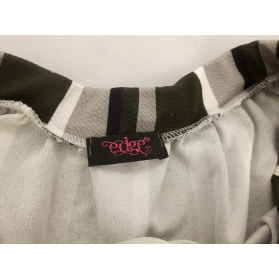 EDGE tłoczona BLUZKA HISZPANKA krótki rękaw P | Lapciucha.pl