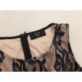 AX PARIS koronkowa SUKIENKA mini KWIATY elega | Lapciucha.pl