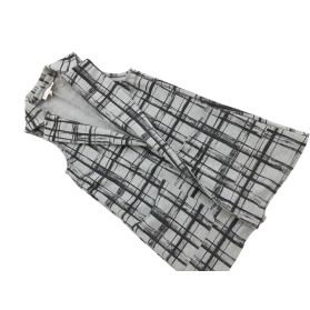 BHS dresowa KAMIZELKA casual KRATKA _ 128cm | Lapciucha.pl
