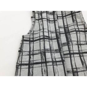 BHS dresowa KAMIZELKA casual KRATKA _ 128cm | Lapciucha.pl