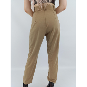 boohoo eleganckie spodnie cygaretki wysoki st | Lapciucha.pl