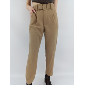 boohoo eleganckie spodnie cygaretki wysoki st | Lapciucha.pl