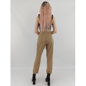 boohoo eleganckie spodnie cygaretki wysoki st | Lapciucha.pl