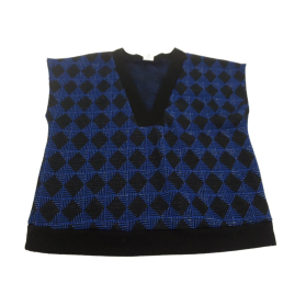 C&A oversizowy SWETER bezrękawnik VINTAGE ret | Lapciucha.pl