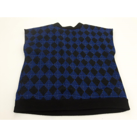 C&A oversizowy SWETER bezrękawnik VINTAGE ret | Lapciucha.pl
