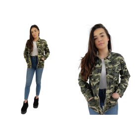 new look postarzana kurtka katana jeansowa mo | Lapciucha.pl