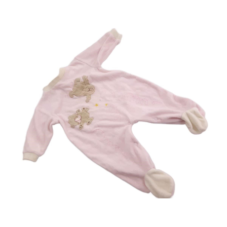 CUTEYPIE welurowy KOMBINZEON śpiochy _ 62cm | Lapciucha.pl