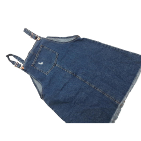 DENIM CO jeansowa SUKIENKA OGRODNICZKA wygodn | Lapciucha.pl