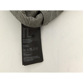 H&M eleganckie SPODNIE klasyczne PEPITKA slim | Lapciucha.pl