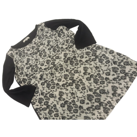 PAPAYA cienka BLUZKA TUNIKA z rękawem 3/4 CĘT | Lapciucha.pl