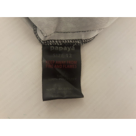 PAPAYA elegancka BLUZKA z krótkim rękawem PEP | Lapciucha.pl