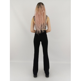 fashion nova modne spodnie bootcuty wysoki st | Lapciucha.pl