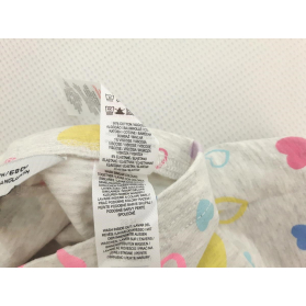 PRIMARK dresowe LEGGINSY w melanż SERDUSZKA w | Lapciucha.pl