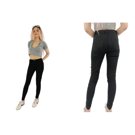 new look jeansowe spodnie rurki wygodne modne | Lapciucha.pl
