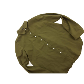 SHEIN luźna KOSZULA z długim rękawem KHAKI wy | Lapciucha.pl