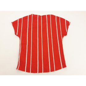 F&F dzianinowa BLUZKA oversize PASKI _ 36 | Lapciucha.pl