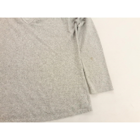 F&F dzianinowa BLUZKA z rękawem 3/4 OVERSIZE | Lapciucha.pl