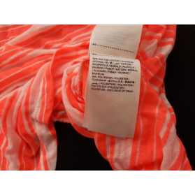 SUPERDRY neonowa KOSZULKA prześwitująca PASKI | Lapciucha.pl