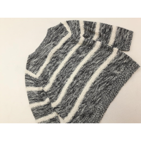 F&F modny SWETER pleciony PASKI z rękawem 3/4 | Lapciucha.pl