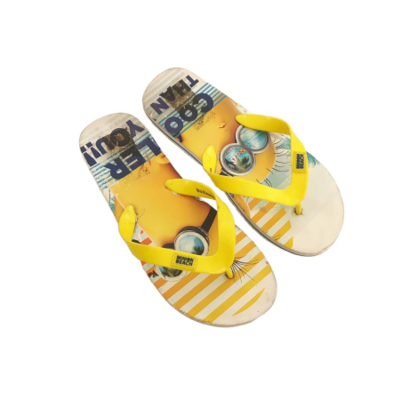 MINION BEACH basenowe KLAPKI JAPONKI z printe | Lapciucha.pl