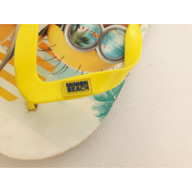 MINION BEACH basenowe KLAPKI JAPONKI z printe | Lapciucha.pl