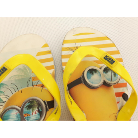 MINION BEACH basenowe KLAPKI JAPONKI z printe | Lapciucha.pl