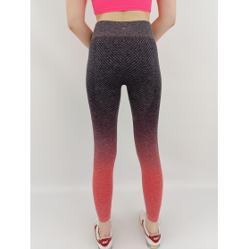 workout sportowe legginsy bezszwowe ombre wyg | Lapciucha.pl