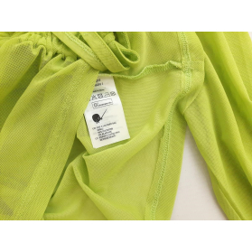 MONKI siateczkowa BLUZKA CROP TOP z marszczen | Lapciucha.pl