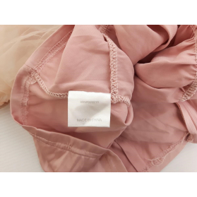 NAANAA satynowa BLUZKA CROP TOP z krótkim ręk | Lapciucha.pl