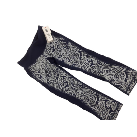 NEW BALANCE sportowe LEGGINSY granatowe ORNAM | Lapciucha.pl