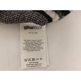 GINA TRICOT dopasowany SWETER wygodny PASKI d | Lapciucha.pl