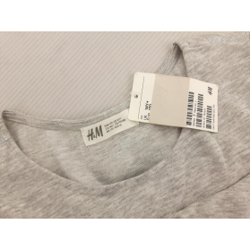 H&M dzianinowa SUKIENKA odkryte ramiona GWIAZ | Lapciucha.pl