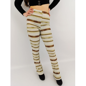 prettylittlething plisowane spodnie wysoki st | Lapciucha.pl
