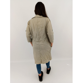 stjohn długa cienka kurtka z rękawem 3/4 modn | Lapciucha.pl