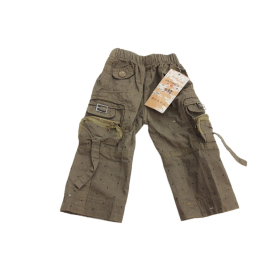 Wygodne SPODNIE we wzory CARGO khaki MODNE NO | Lapciucha.pl