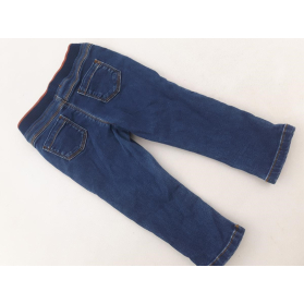 F&F wygodne SPODNIE a'la jeans NAVY _ 86cm | Lapciucha.pl