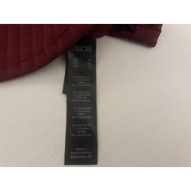 ASOS tłoczona BLUZKA TOP na lato WYCIĘCIA bas | Lapciucha.pl