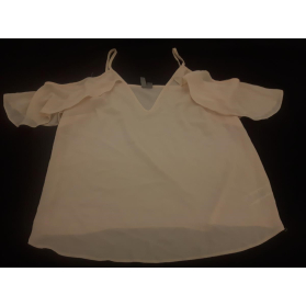 ASOS zwiewna BLUZKA z odkrytymi ramionami FAL | Lapciucha.pl