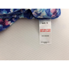 PAPAYA plażowy KOMBINEZON na lato KWIATY wygo | Lapciucha.pl