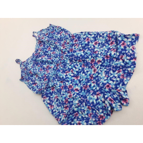 PAPAYA plażowy KOMBINEZON na lato KWIATY wygo | Lapciucha.pl