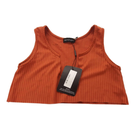 PRETTYLITTLETHING modna BLUZKA crop top NOWA | Lapciucha.pl