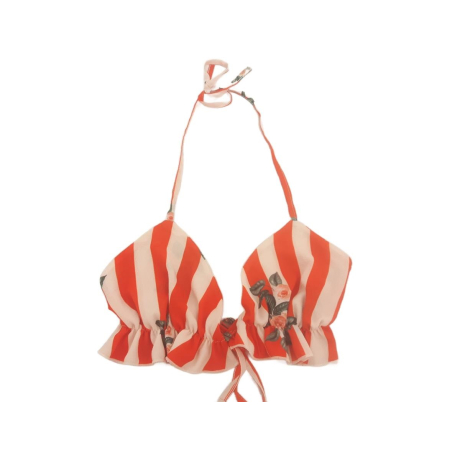 PRETTYLITTLETHING modna BLUZKA CROP TOP w kwi | Lapciucha.pl