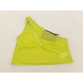 PRETTYLITTLETHING siateczkowa BLUZKA CROP TOP | Lapciucha.pl